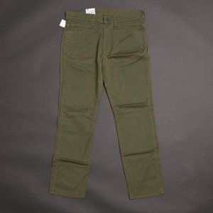 Levi's 511 33/30 New with tags Green